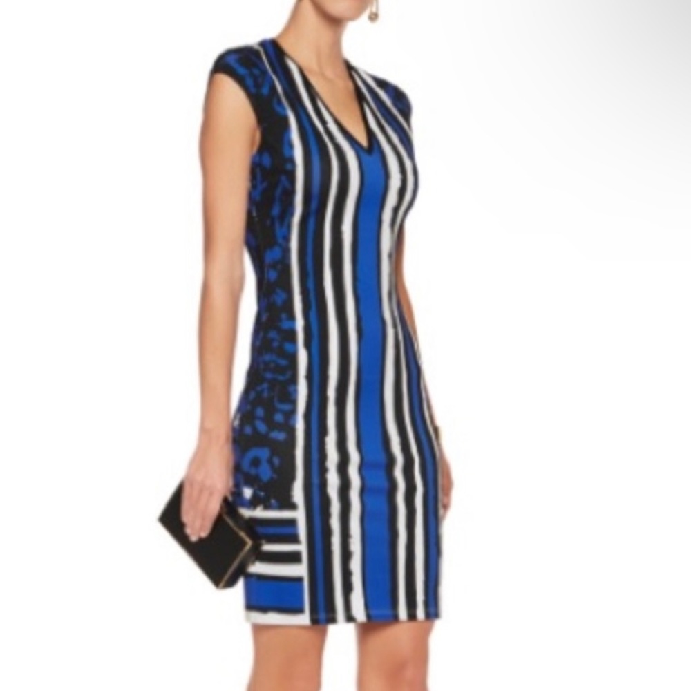 Roberto Cavalli abstract print EUC Size 8/ 46